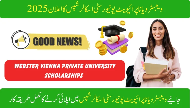 Webster Vienna Private University Scholarships Announce 2025